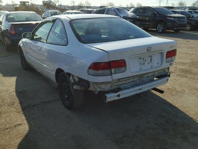 1HGEJ824XYL114598 - 2000 HONDA CIVIC EX Ağ foto 3