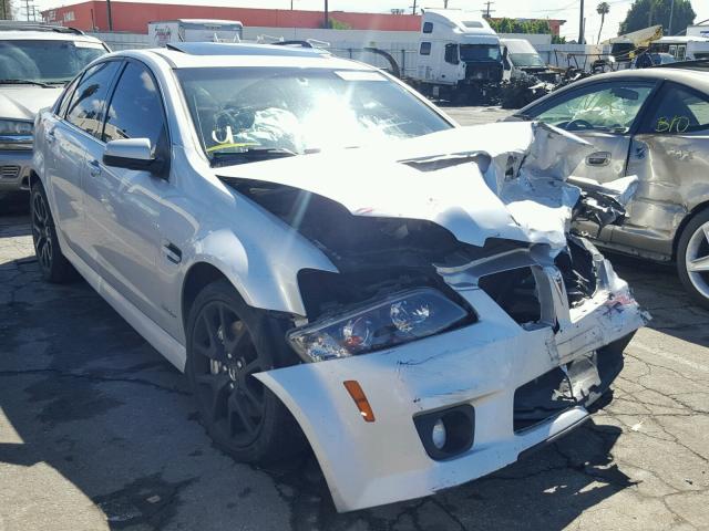 6G2EP57W89L306195 - 2009 PONTIAC G8 GXP SILVER photo 1