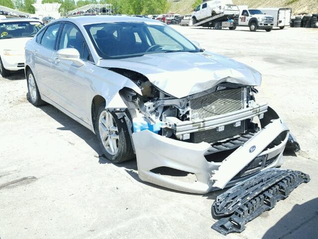 3FA6P0HR3DR324189 - 2013 FORD FUSION SE SILVER photo 1