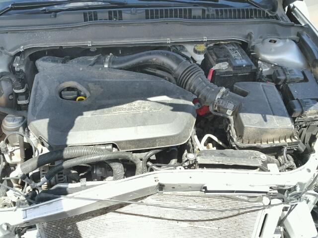 3FA6P0HR3DR324189 - 2013 FORD FUSION SE SILVER photo 7