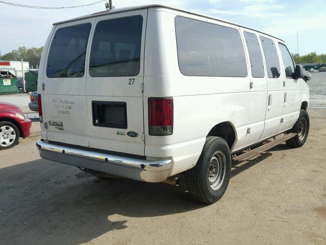 1FBNE31L09DA79035 - 2009 FORD ECONOLINE WHITE photo 4