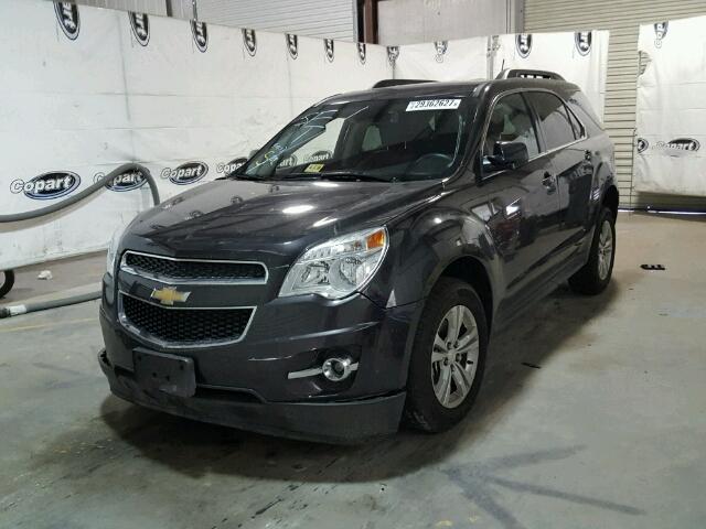 2GNALCEKXE6299557 - 2014 CHEVROLET EQUINOX BLACK photo 2