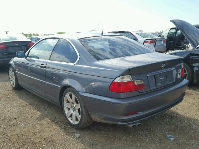 WBABM3349YJN86777 - 2000 BMW 323 CI GRAY photo 3