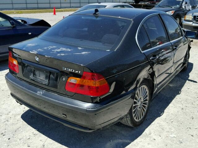 WBAEW53453PG20158 - 2003 BMW 330XI BLACK photo 4