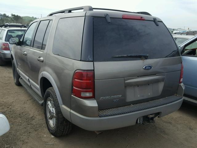 1FMZU73E72ZC54083 - 2002 FORD EXPLORER X GRAY photo 3