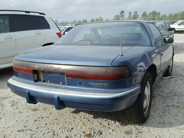 1G4EC11C2KB905953 - 1989 BUICK REATTA BLUE photo 4