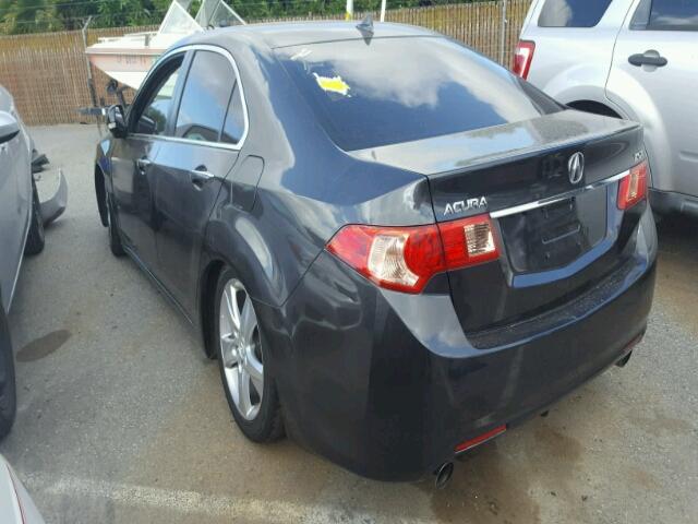 JH4CU2F68CC030793 - 2012 ACURA TSX TECH BLACK photo 3