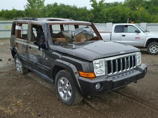1J8HG58246C200185 - 2006 JEEP COMMANDER GREEN photo 1