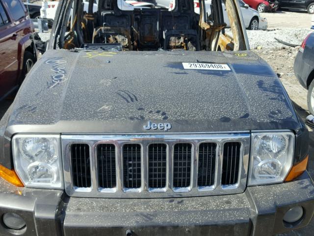 1J8HG58246C200185 - 2006 JEEP COMMANDER GREEN photo 7