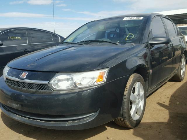 1G8AG54F04Z107394 - 2004 SATURN ION LEVEL BLACK photo 2