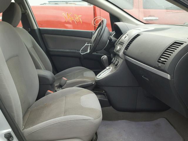 3N1AB6AP9CL708836 - 2012 NISSAN SENTRA 2.0 SILVER photo 5