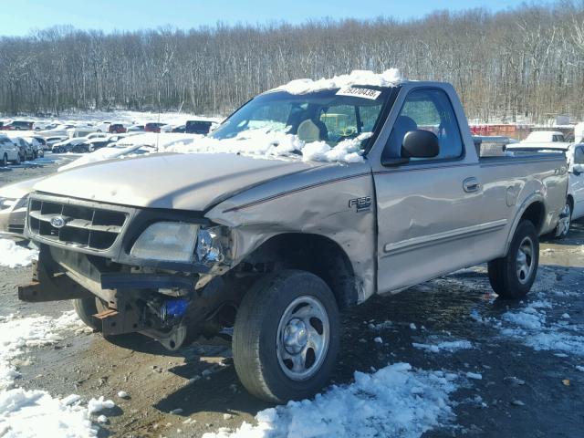 1FTZF18WXWNA52235 - 1998 FORD F150 BEIGE photo 2