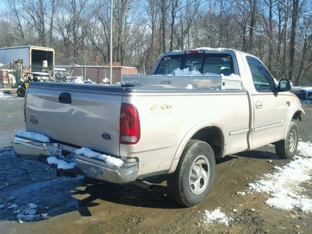 1FTZF18WXWNA52235 - 1998 FORD F150 BEIGE photo 4