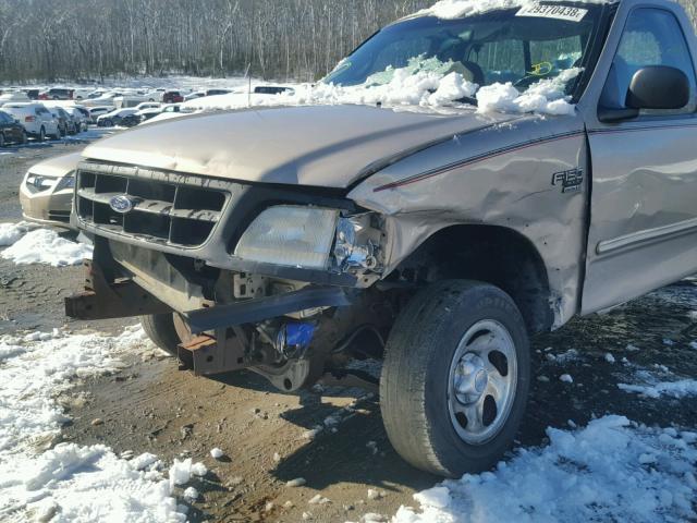 1FTZF18WXWNA52235 - 1998 FORD F150 BEIGE photo 9