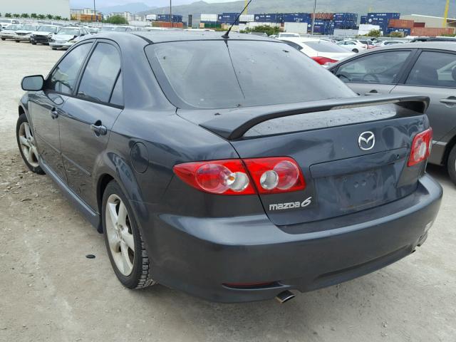 1YVFP80D545N98662 - 2004 MAZDA 6 S GRAY photo 3