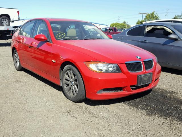 WBAVC53557FZ70853 - 2007 BMW 328 I SULE RED photo 1