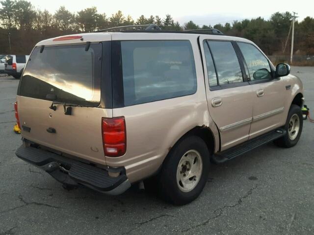 1FMFU18L0VLB31238 - 1997 FORD EXPEDITION BEIGE photo 4