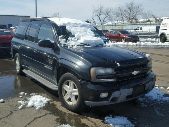 1GNET16S936134283 - 2003 CHEVROLET TRAILBLAZE BLACK photo 1