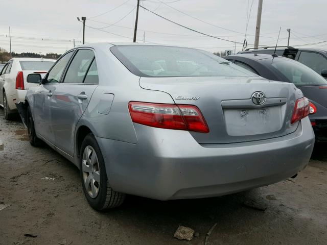 4T1BE46K97U028016 - 2007 TOYOTA CAMRY NEW SILVER photo 3