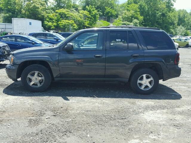 1GNDS13S762219072 - 2006 CHEVROLET TRAILBLAZE BLACK photo 9