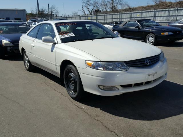 2T1CF22P42C546777 - 2002 TOYOTA CAMRY SOLA WHITE photo 1