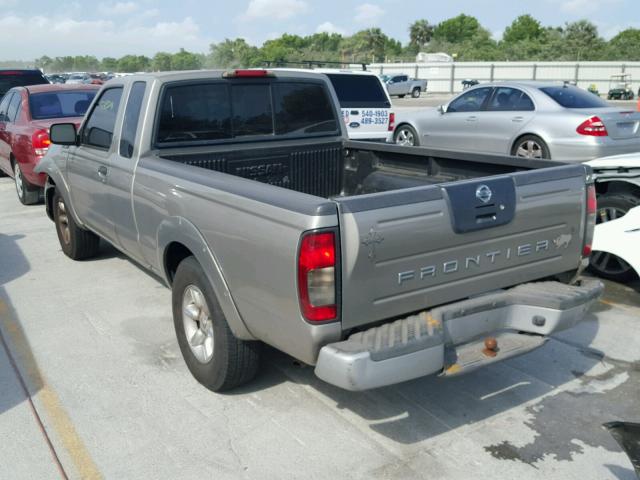 1N6DD26T64C444133 - 2004 NISSAN FRONTIER K TAN photo 3