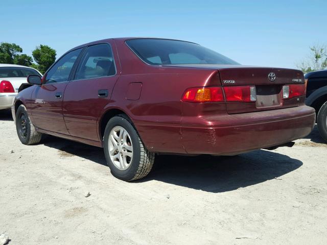 4T1BF22KXYU099878 - 2000 TOYOTA CAMRY LE RED photo 3