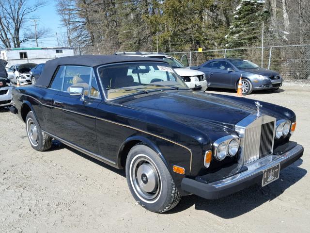 SCAZD42A2DCX07489 - 1983 ROLLS-ROYCE CORNICHE BLACK photo 1