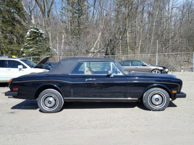 SCAZD42A2DCX07489 - 1983 ROLLS-ROYCE CORNICHE BLACK photo 9