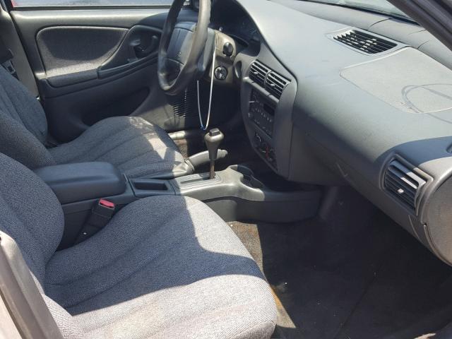 1G1JC524917168908 - 2001 CHEVROLET CAVALIER B SILVER photo 5