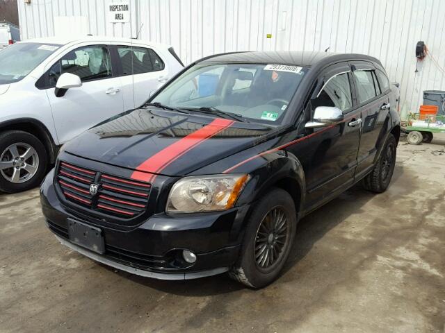 1B3HB48B47D126487 - 2007 DODGE CALIBER SX BLACK photo 2