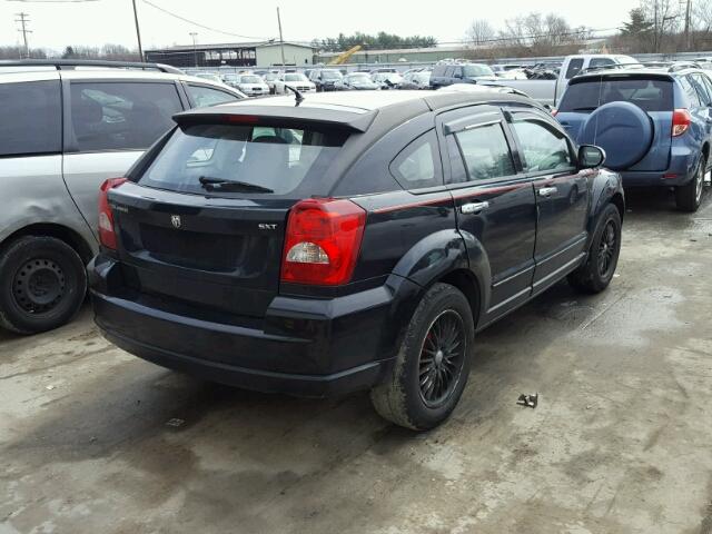 1B3HB48B47D126487 - 2007 DODGE CALIBER SX BLACK photo 4