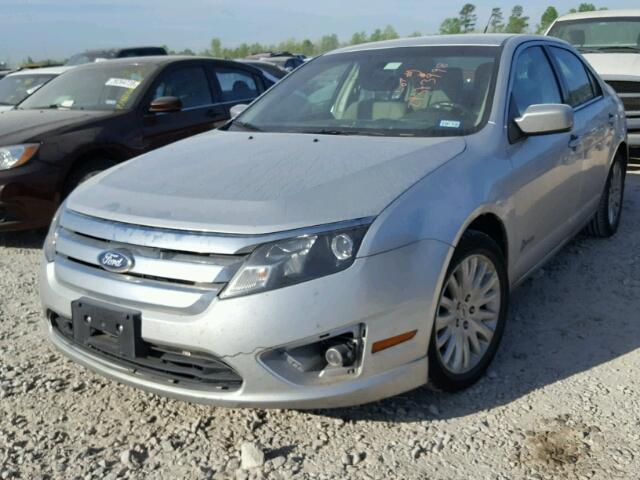 3FADP0L32BR168055 - 2011 FORD FUSION HYB GRAY photo 2