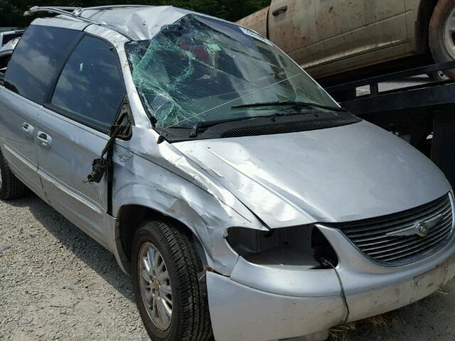 2C8GP64L41R412221 - 2001 CHRYSLER TOWN & COU SILVER photo 10