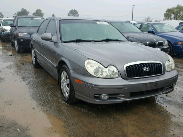 KMHWF25S84A956501 - 2004 HYUNDAI SONATA GL GRAY photo 1