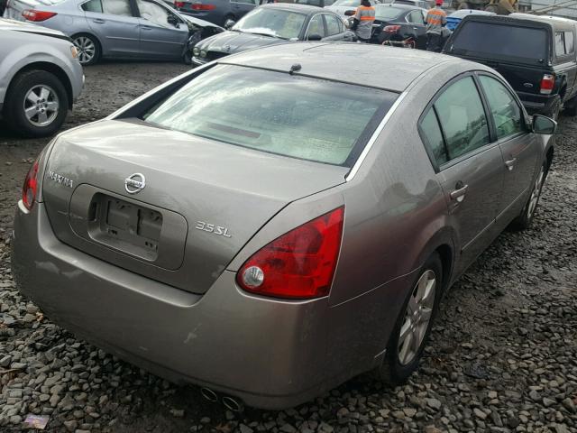 1N4BA41E76C813145 - 2006 NISSAN MAXIMA SE BEIGE photo 4