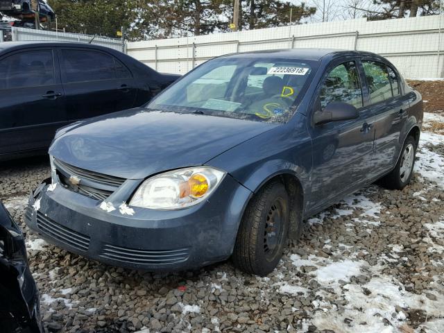 1G1AK55F967616507 - 2006 CHEVROLET COBALT LS BLUE photo 2