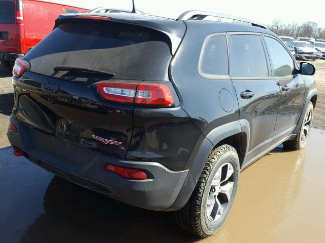 1C4PJMBB9JD567030 - 2018 JEEP CHEROKEE T BLACK photo 4