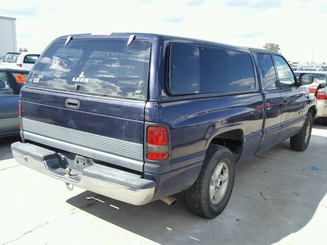 3B7HC12Y9XG179132 - 1999 DODGE RAM 1500 PURPLE photo 4