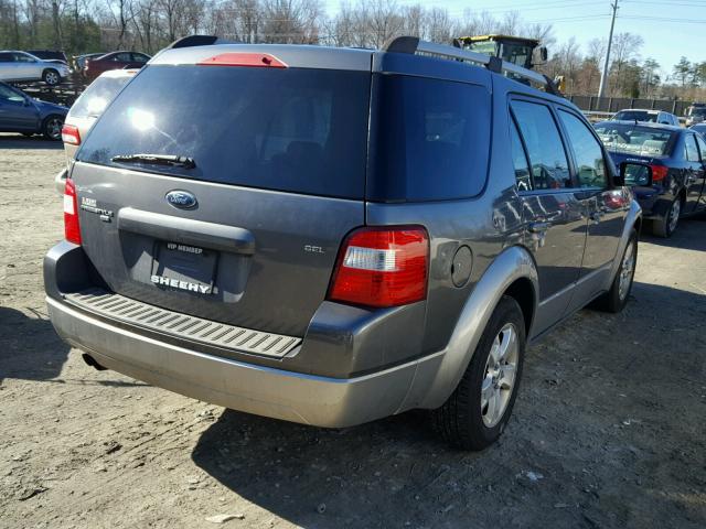 1FMDK05196GA42160 - 2006 FORD FREESTYLE GRAY photo 4