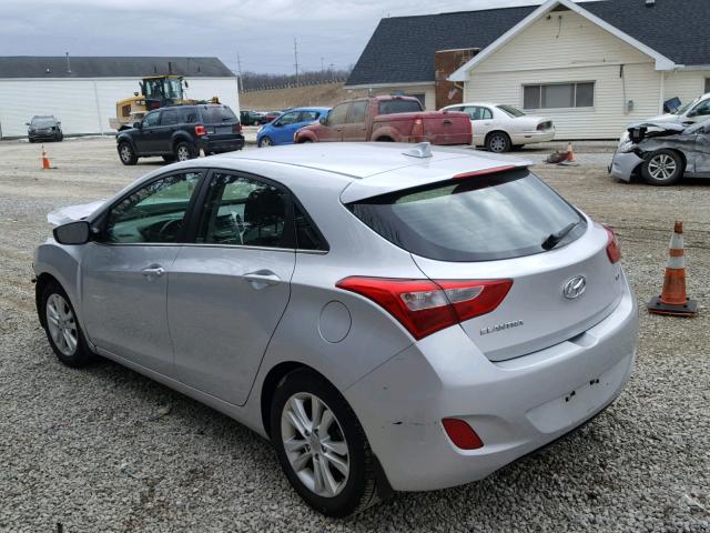 KMHD35LE5DU151472 - 2013 HYUNDAI ELANTRA GT SILVER photo 3