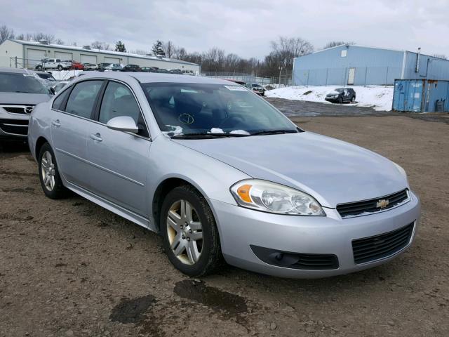 2G1WB5EN5A1188373 - 2010 CHEVROLET IMPALA LT SILVER photo 1