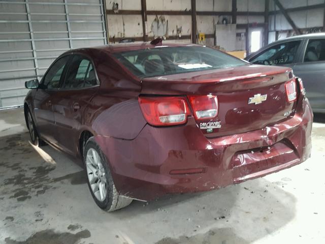 1G11C5SLXFF354364 - 2015 CHEVROLET MALIBU 1LT 红色 照片 3