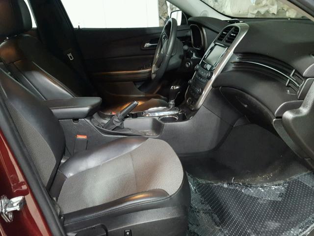 1G11C5SLXFF354364 - 2015 CHEVROLET MALIBU 1LT 红色 照片 5
