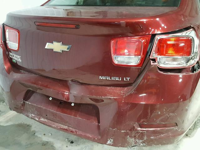 1G11C5SLXFF354364 - 2015 CHEVROLET MALIBU 1LT 红色 照片 9