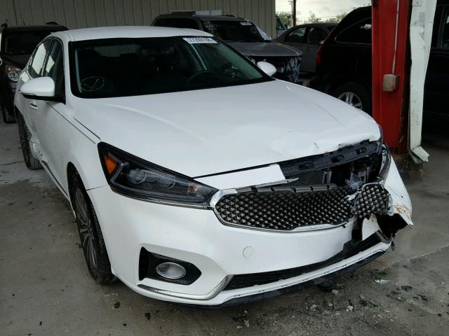 KNALB4J12H5060654 - 2017 KIA CADENZA PR WHITE photo 1