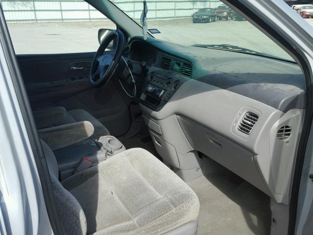 2HKRL18501H527738 - 2001 HONDA ODYSSEY LX SILVER photo 5