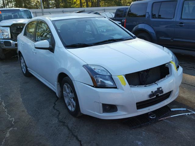 3N1AB6AP5BL661478 - 2011 NISSAN SENTRA 2.0 WHITE photo 1