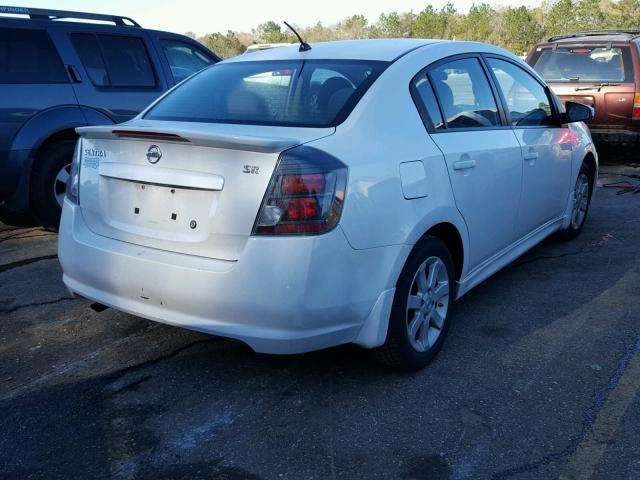 3N1AB6AP5BL661478 - 2011 NISSAN SENTRA 2.0 WHITE photo 4