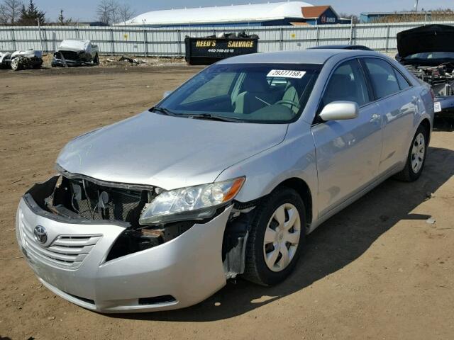 4T1BE46K67U183011 - 2007 TOYOTA CAMRY NEW SILVER photo 2